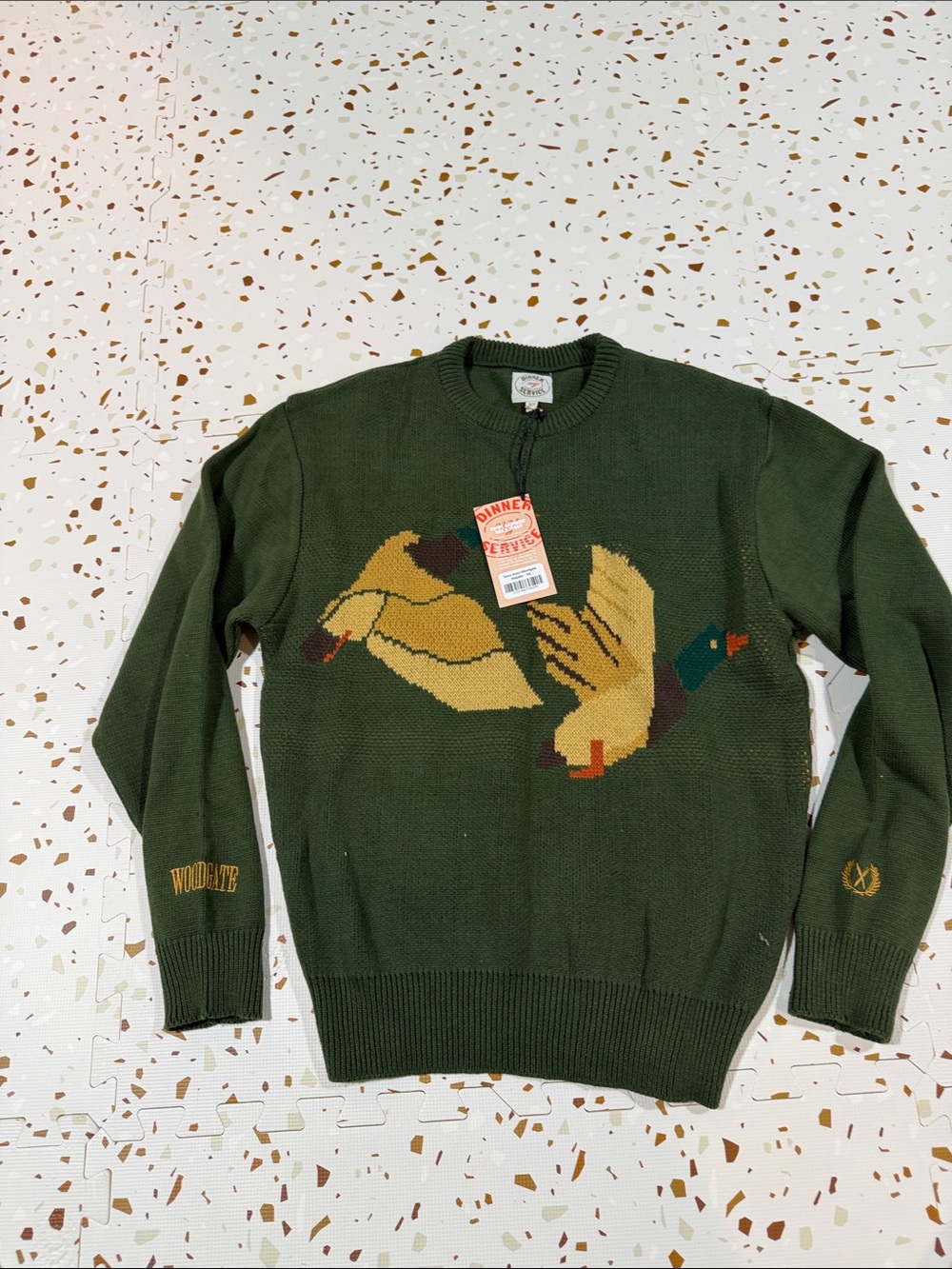 Novo Amor Woodgate Sweater X Dinner Service